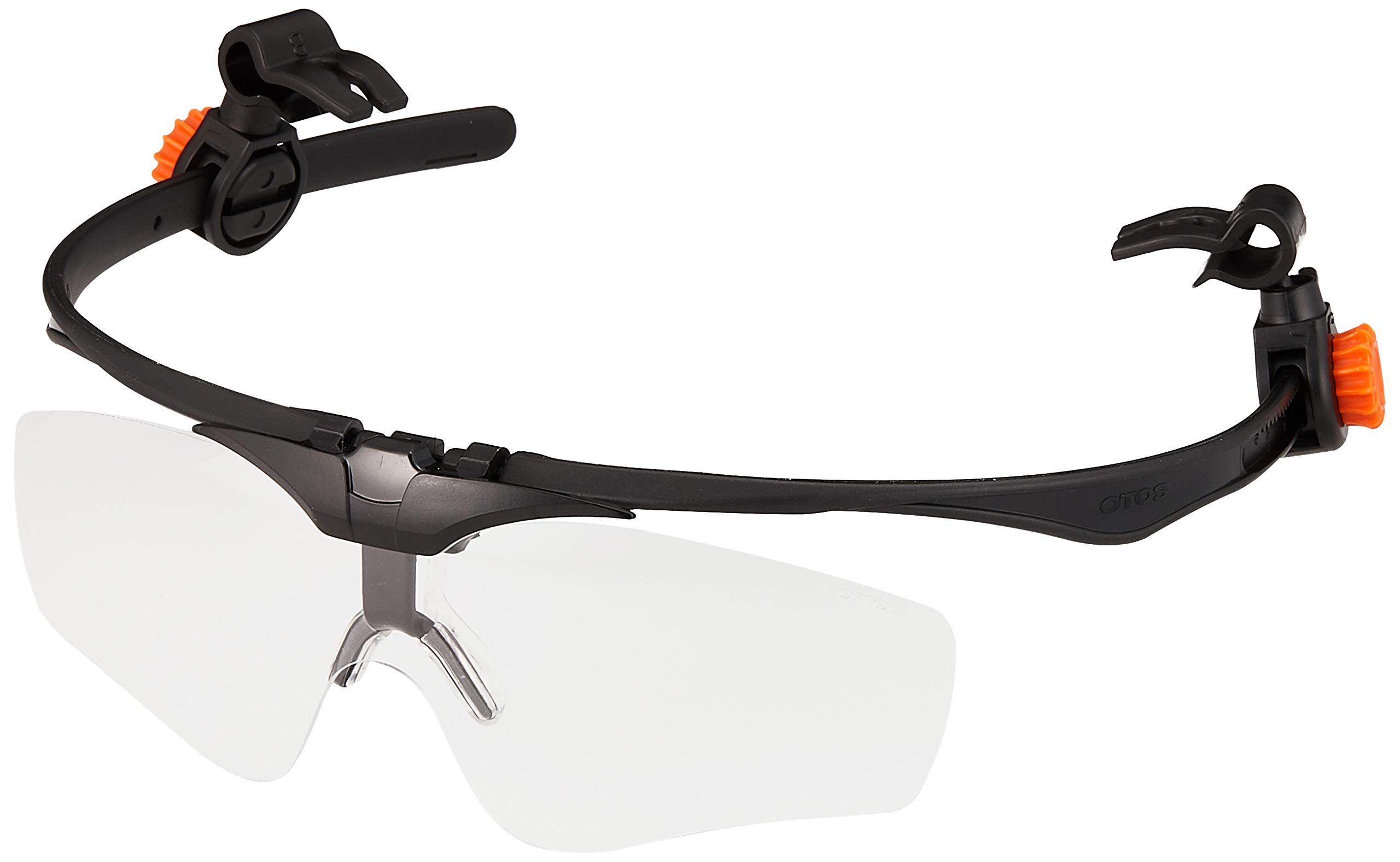 Amazon | オートス(Otos) OTOS ヘルメット装着式 保護メガネ クリア B